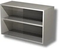 Pensile 60x40x65 acciaio inox 430 a giorno cucina ristorante pizzeria RS5091