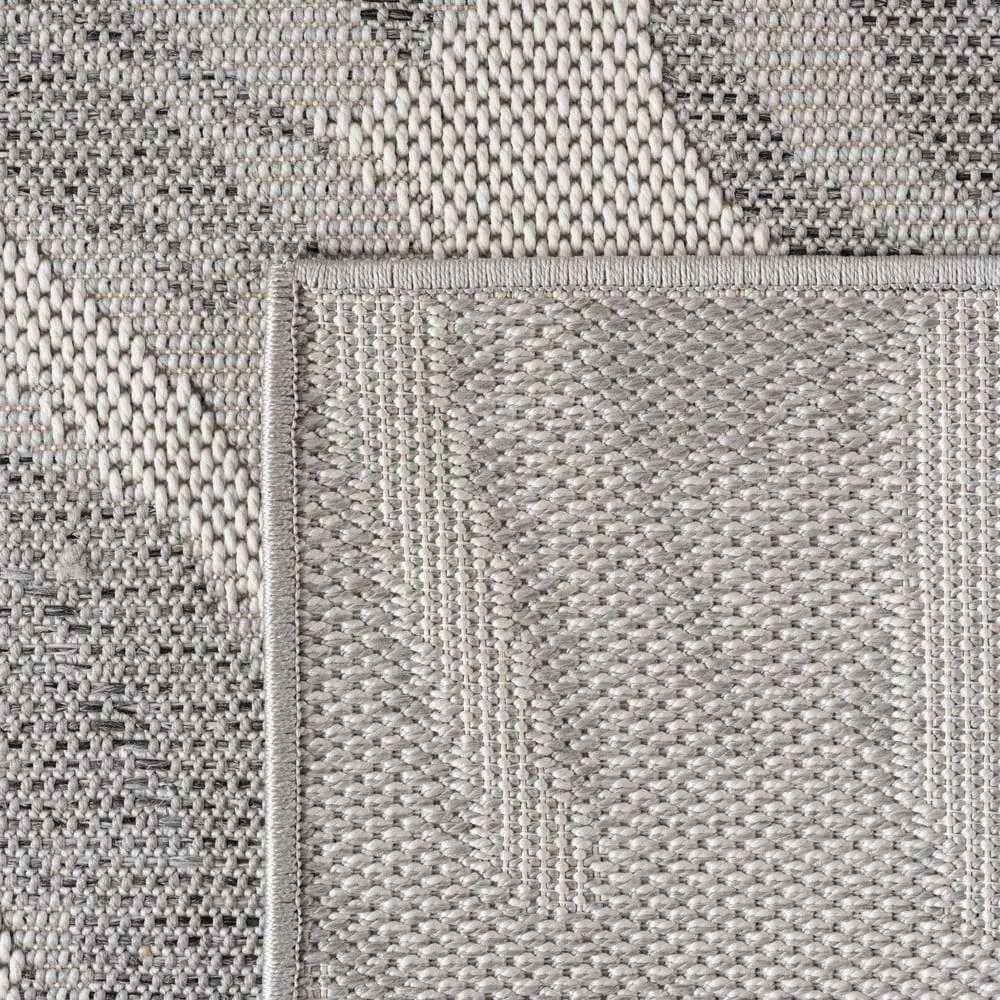 Passatoia da interno ed esterno grigia 80x250 cm Desert 1302 – Ayyildiz Carpets