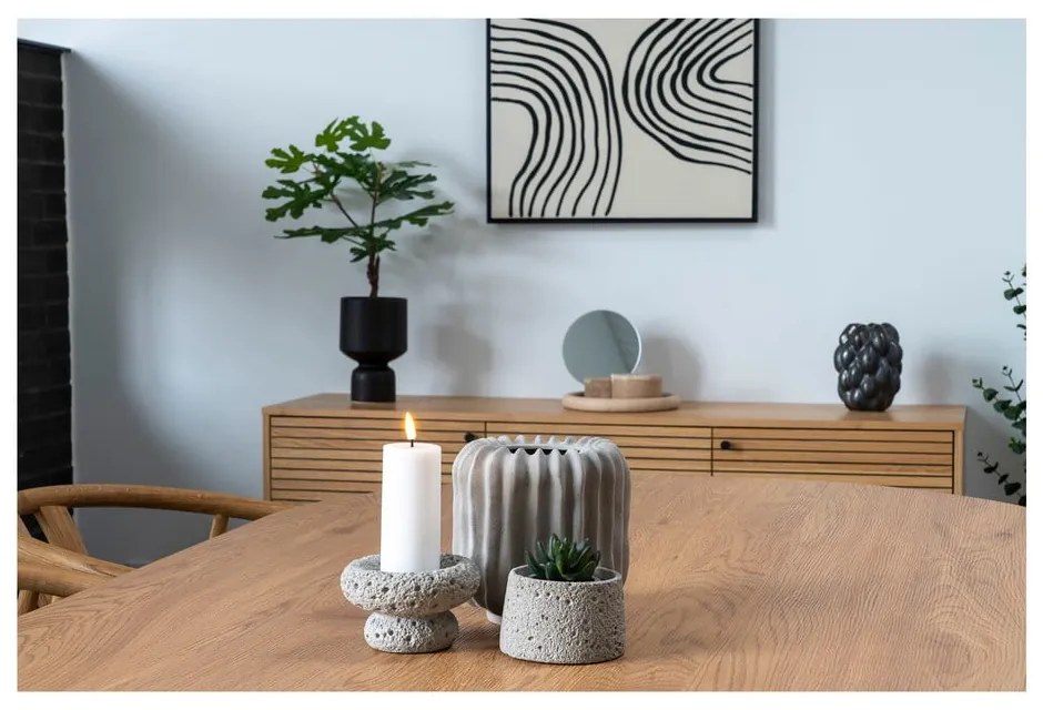 Portacandele per lumini in cemento in set di 2 pezzi - House Nordic