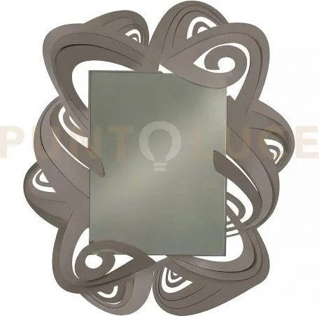 Specchio da parete di design penelope fango