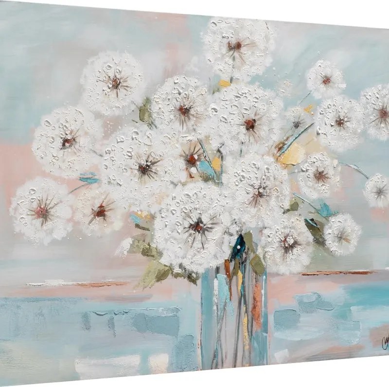 Stampa su tela Vasio fiori 3 120 x 90 cm
