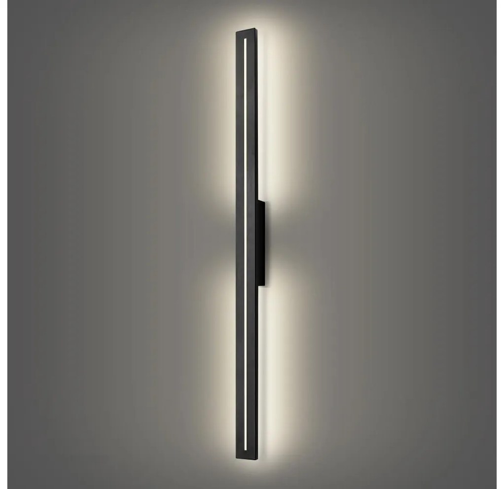 Brilagi - Lampada da parete per esterni LINEO LED/24W/230V 4000K IP65 nera