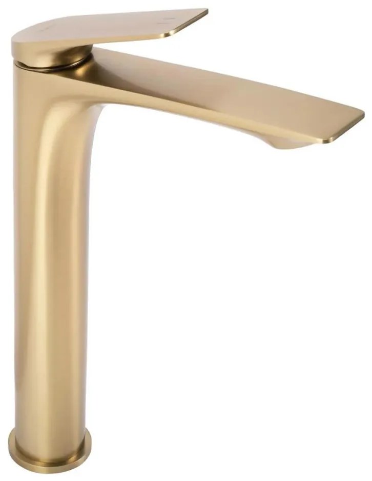 REA-B2705 - Miscelatore per lavabo AVALON 30 cm oro spazzolato