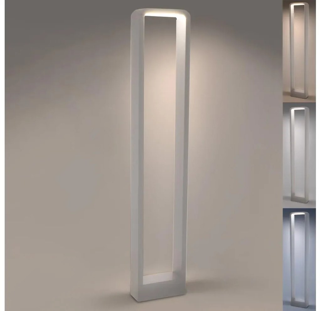 Brilagi - Lampada LED da esterno BARI LED/7W/230V 3000/4000/6000K bianco IP54 80 cm