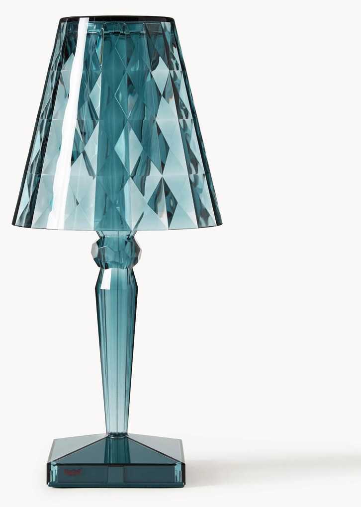 Lampada da tavolo portatile a LED con luce regolabile Big Battery, alt. 37 cm