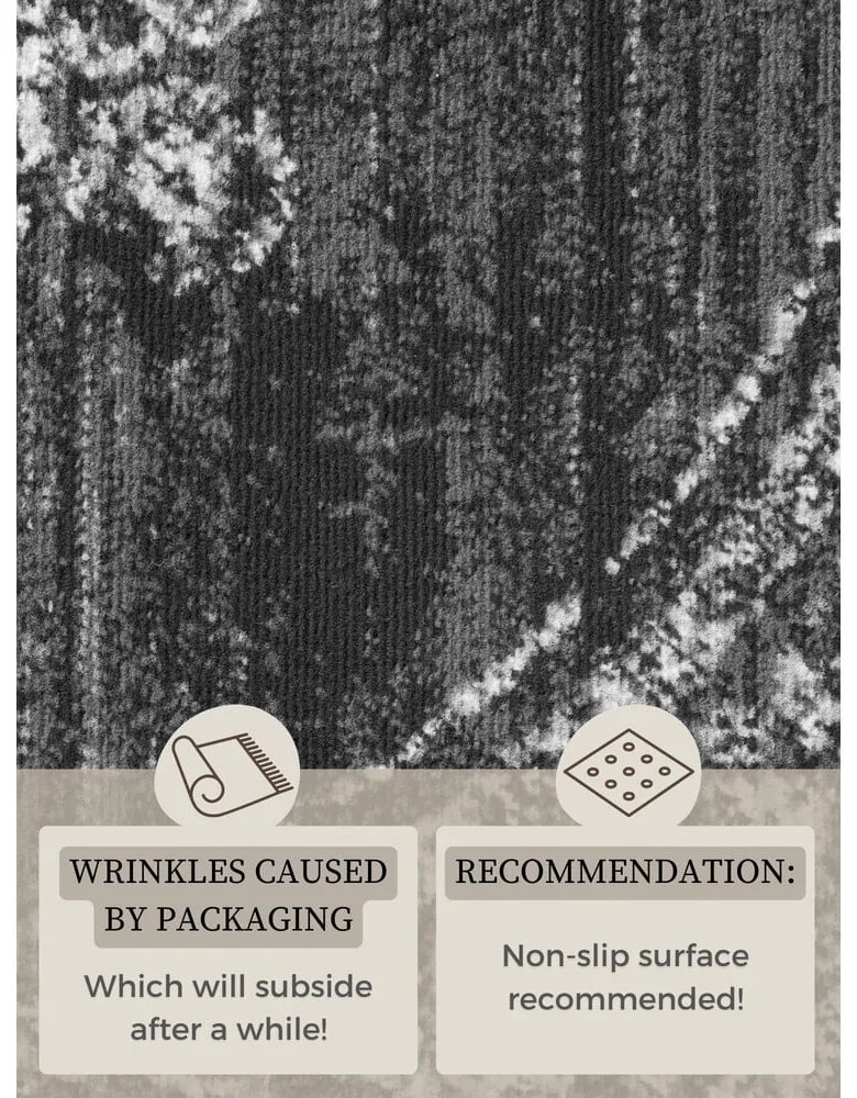 Tappeto rotondo grigio ø 160 cm Gloria Lydia – Hanse Home