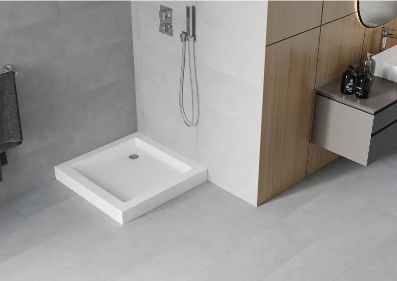 Mexen Rio piatto doccia quadrato 70 x 70 cm, bianco - 45107070