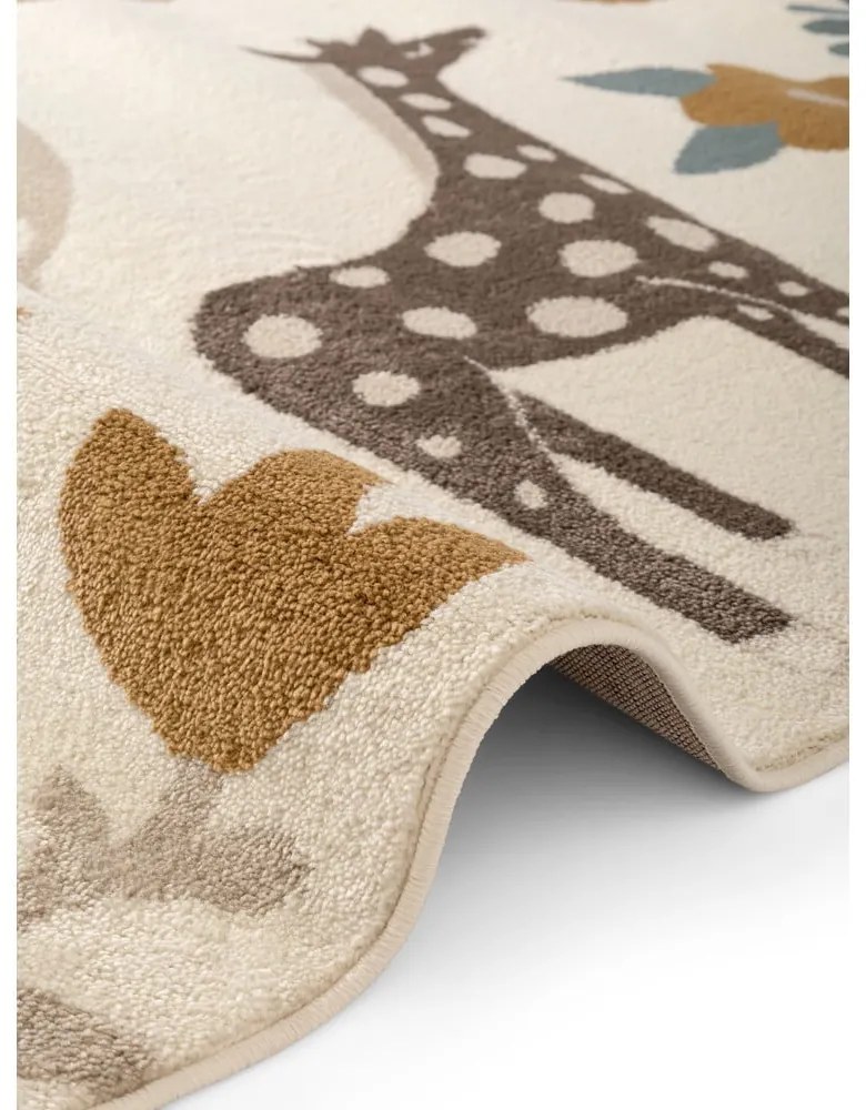 Tappeto per bambini color crema 120x170 cm Animal Safari – Hanse Home