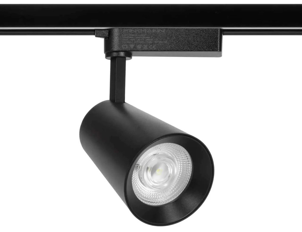 Faro LED 40W Monofase Nero CRI92 CCT Bianco Variabile 38° Bridgelux LED Colore Bianco Variabile CCT