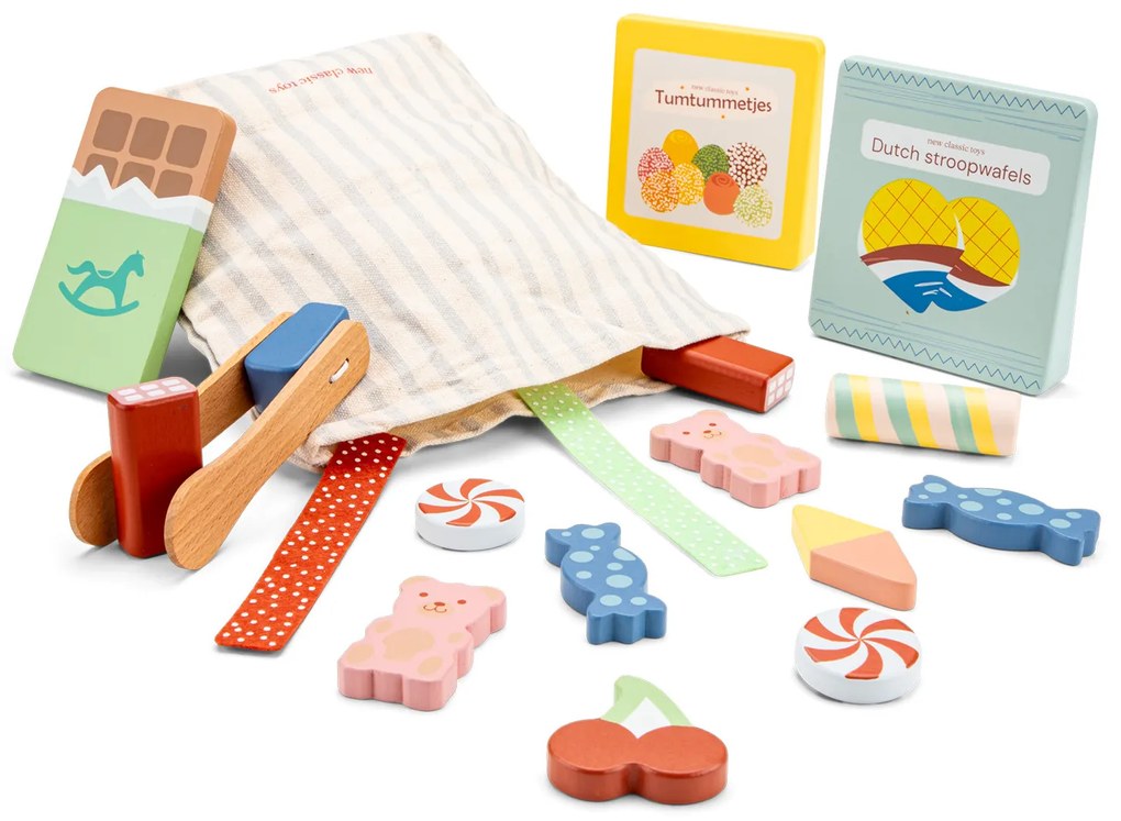 Set in legno - dolcetti