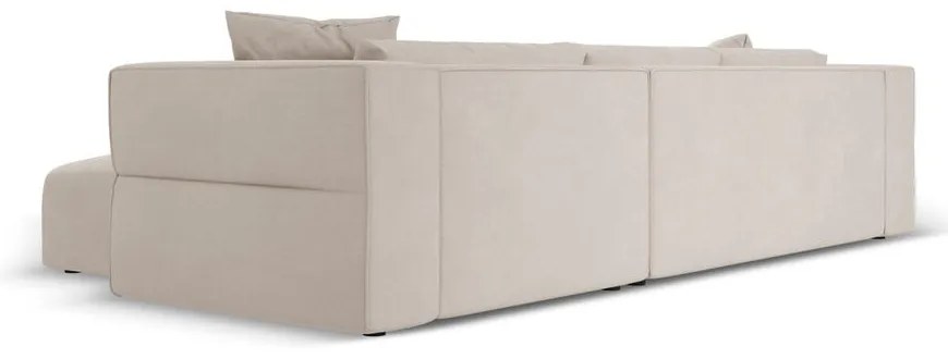 Divano angolare beige, angolo destro Esther - Milo Casa
