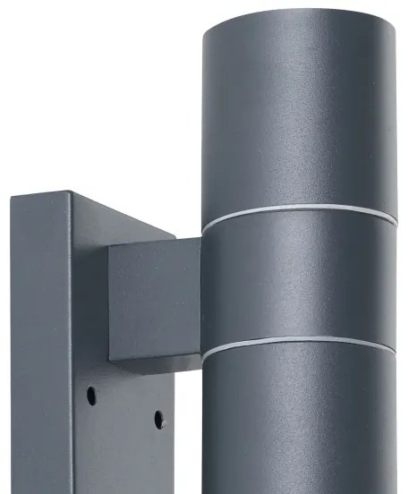 Eglo 32899-LED Applique da esterno con sensore RIGA 5 2xGU10/3W/230V IP44