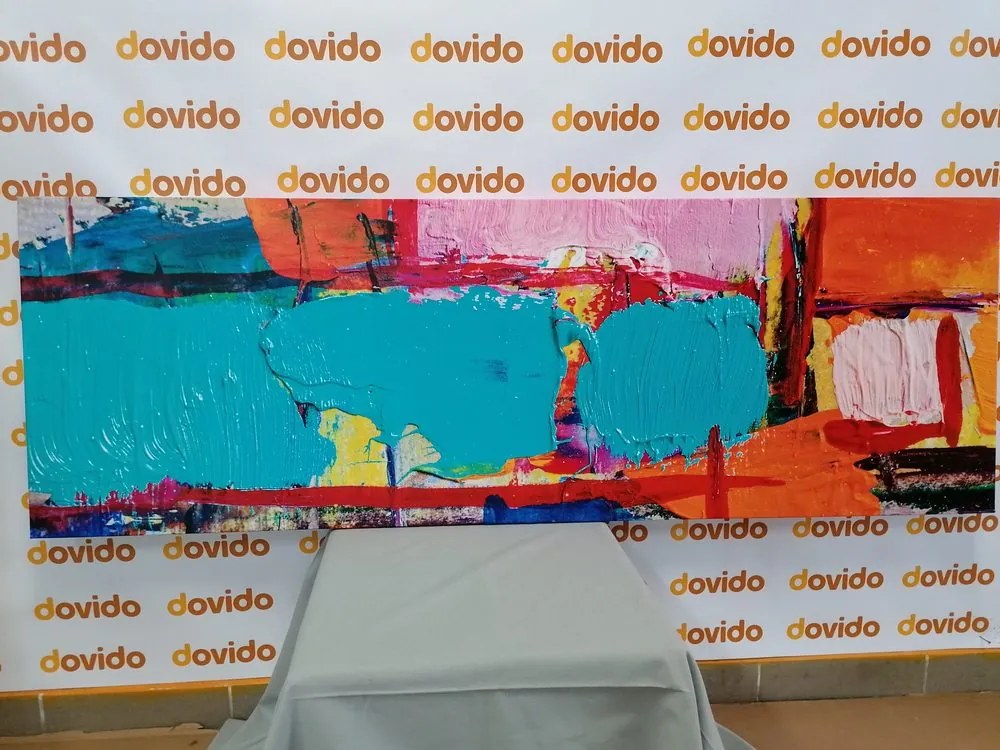 Stampa su tela – Opera d'arte di design astratto