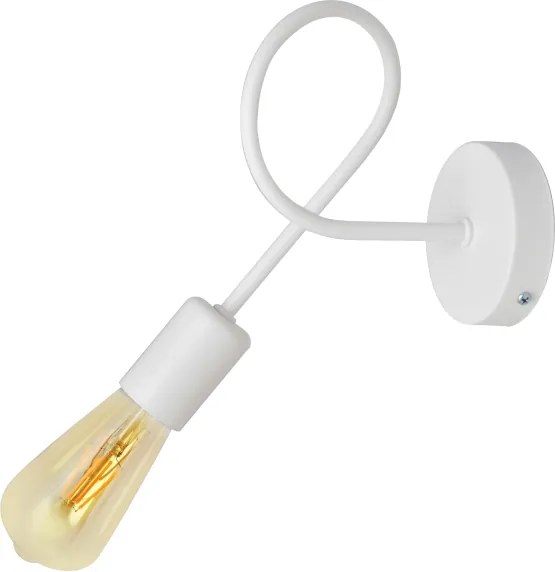 Lampada da parete OXFORD 1xE27/15W/230V bianca