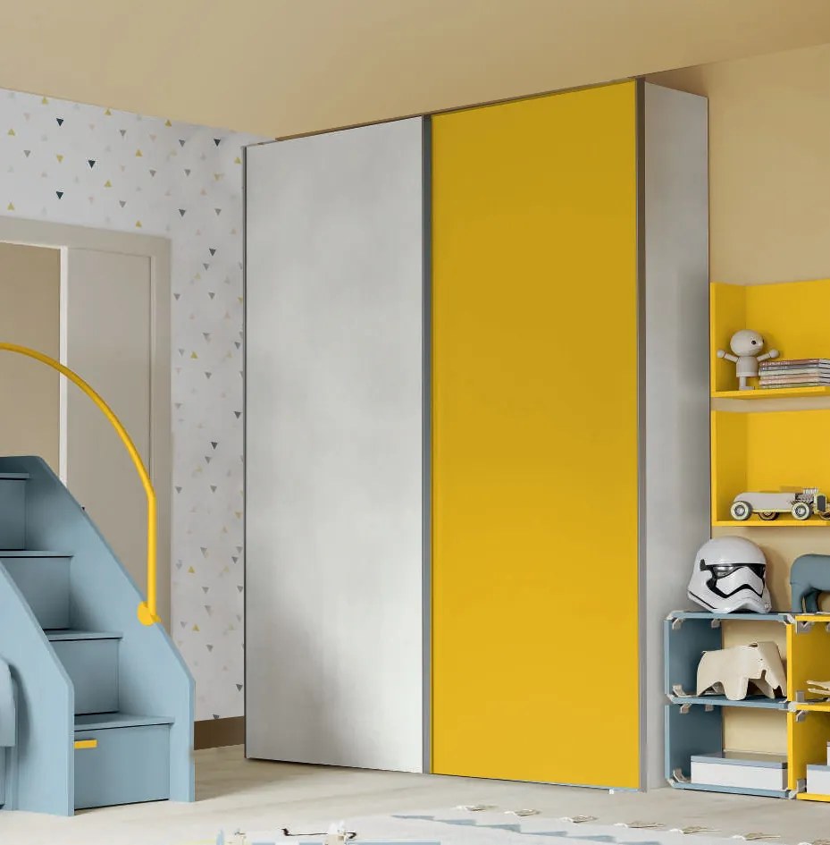 Armadio Profondità 40cm Scorrevole 2 ante Free 15 colorazioni