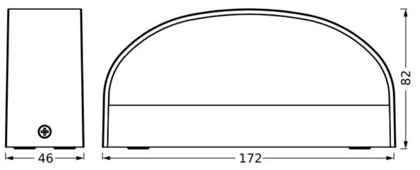 Ledvance - Applique a LED da esterno ENDURA STYLE ILAY 2xLED/3,8W/230V IP65