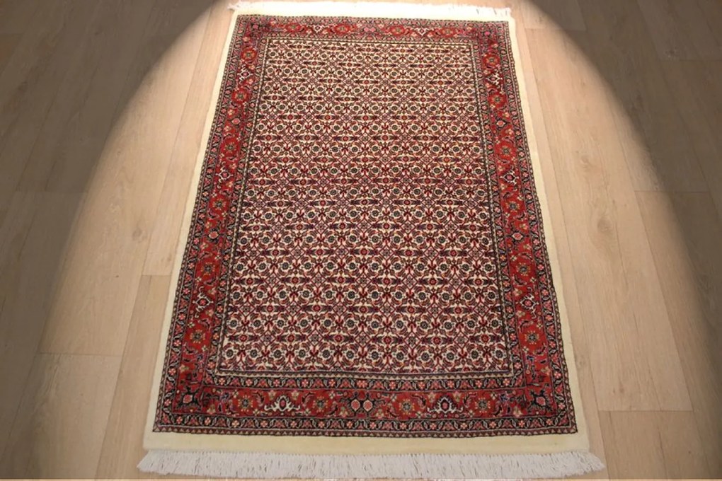 Bidjar Tappeto 140x90 (Iran) Annodato A Mano