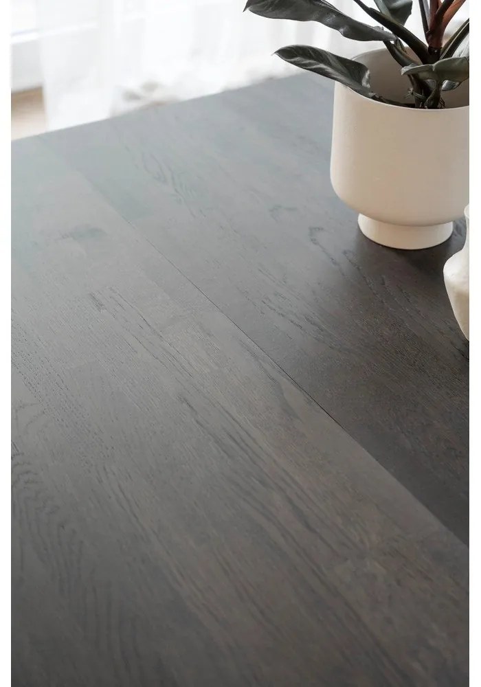 Tavolo da pranzo rotondo in rovere massiccio allungabile ø 120 cm Filippa – Rowico