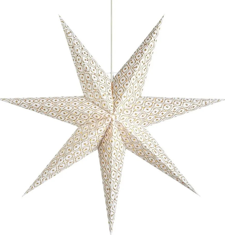 Decorazione luminosa natalizia bianca da appendere Baroque - Markslöjd