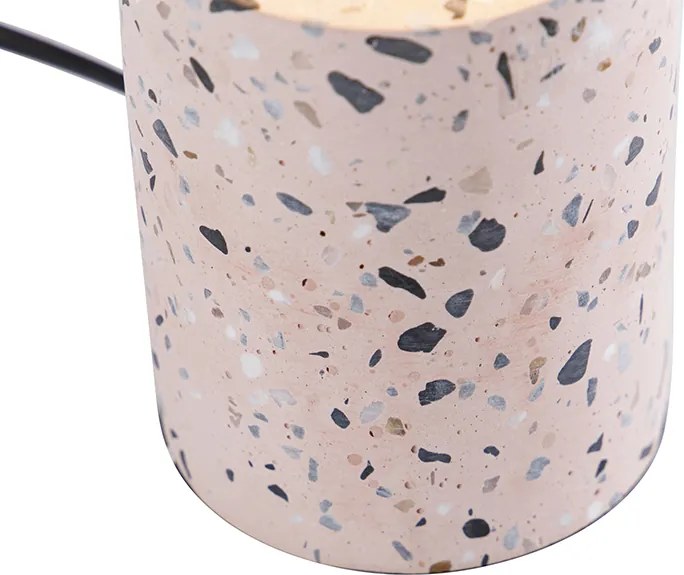 Lampada da tavolo di design in granito rosa - Baranda