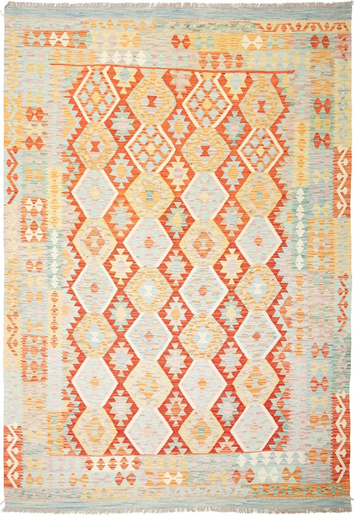 Kilim Tappeto 290 x 210 (Afghanistan) Tessuto A Mano