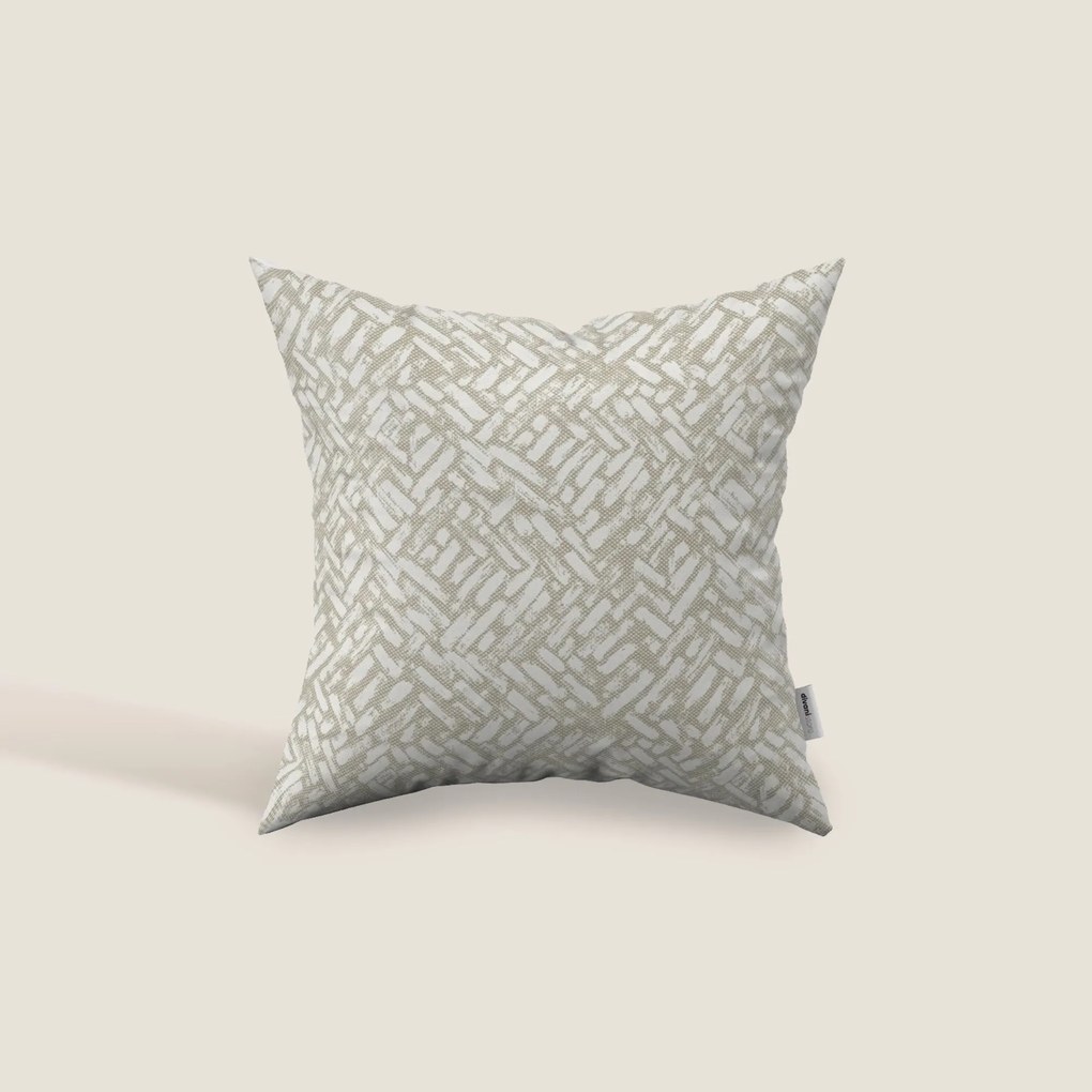 Brick cuscino geometrico disponibile in diversi colori realizzato in tessuto Idrorepellente