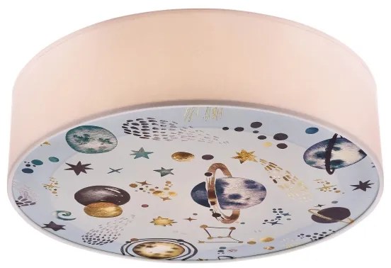 Plafoniera per bambini KIDDY 2xE27/40W/230V bianco/blu