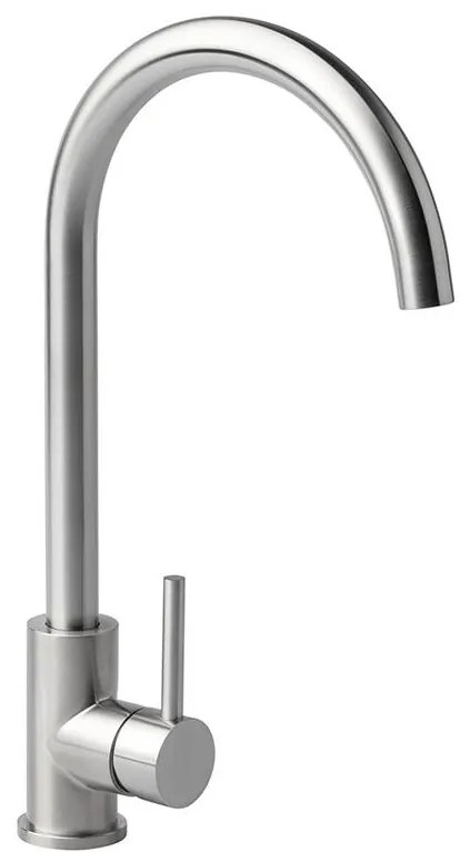 ALVEUS ES3508AE - Miscelatore per lavello VIOLA 36,7 cm in acciaio inox spazzolato