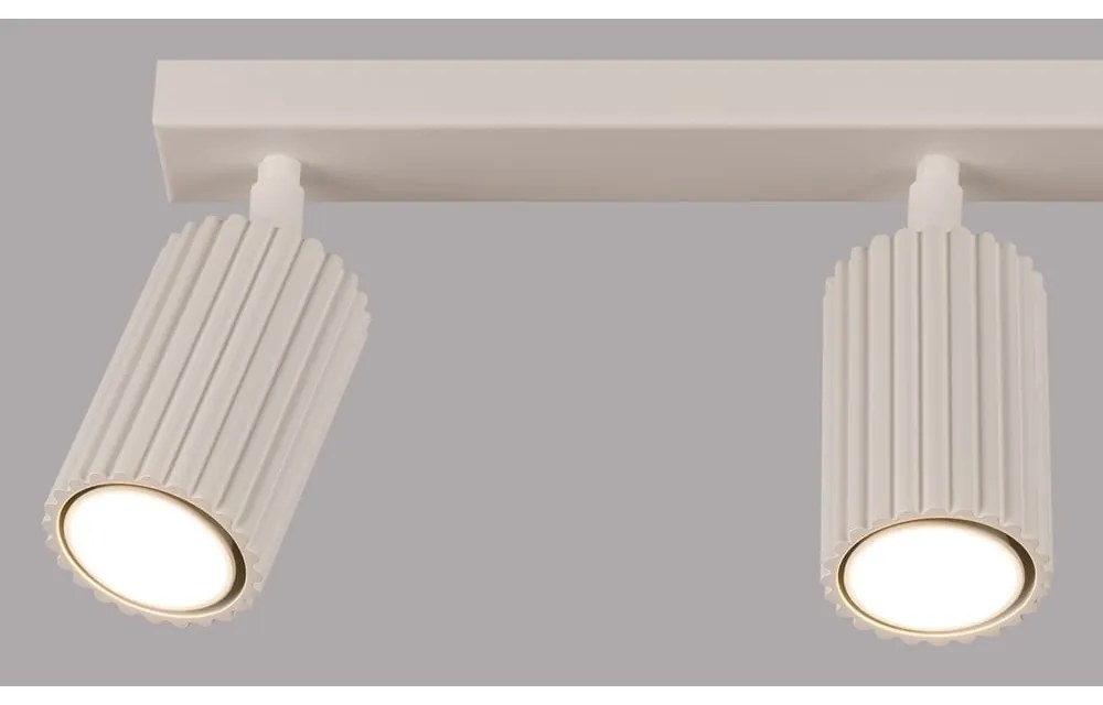 Faretto color crema 6,5x45 cm Gleam – Sollux