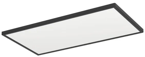 Eglo 901445 -Plafoniera LED da esterno ROVITO 17,2W/230V 30x57 cm IP44 nero