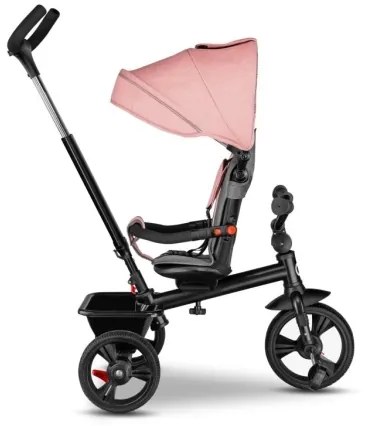 Lionelo - Triciclo per bambini HAARI rosa/grigio