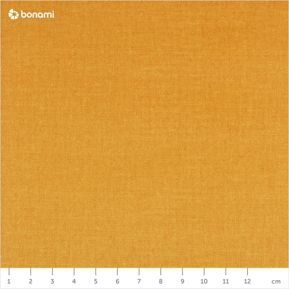 Pouf in velluto giallo Vesta - Windsor & Co Sofas