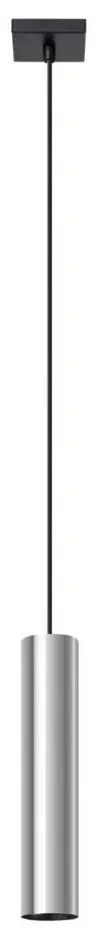 Sollux SL.1204 - Lampadario a sospensione con filo LAGOS 1xGU10/10W/230V cromo