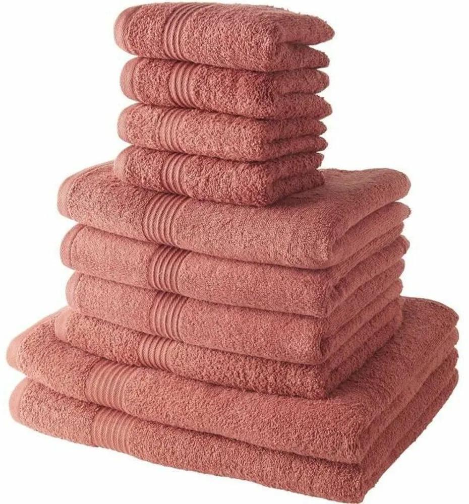 Set di Asciugamani TODAY Terracotta 10 Unità