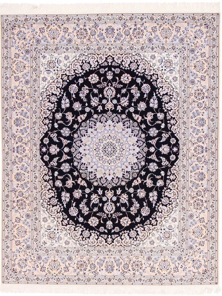Nain Tappeto 260x210 Beige (Iran) Annodato A Mano