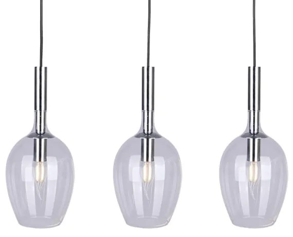 Lampadario su filo TANGO 3xE14/40W/230V chiaro