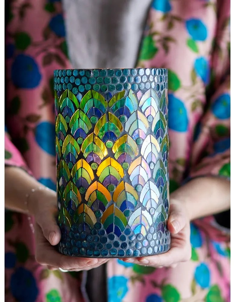 Portacandele in vetro per candelina Kali - Bloomingville