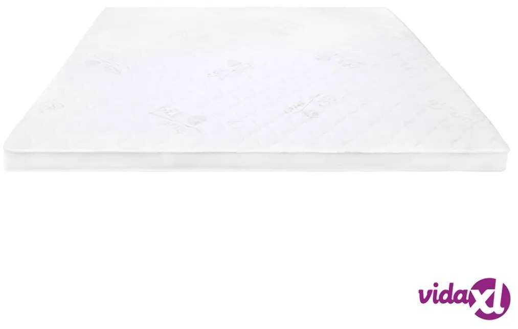 vidaXL Coprimaterasso 180x200 cm in Schiuma di Gel 7 cm