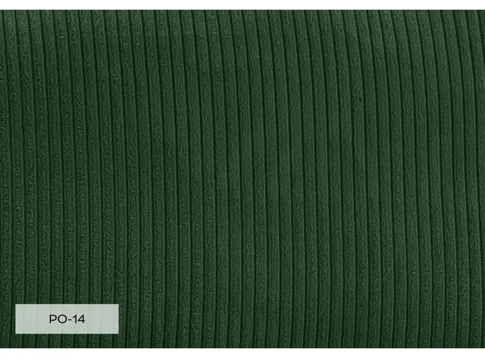Divano letto verde scuro 168 cm Lucky Lucy - Miuform