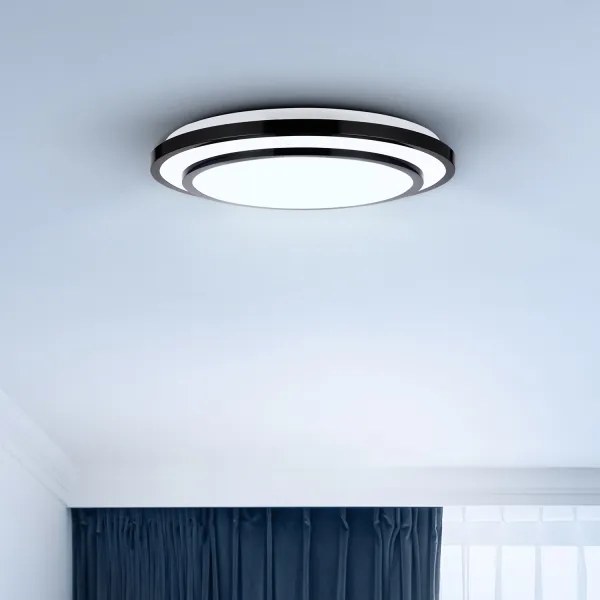 Brilagi-Luce LED dimmerabile LUCIANO LED/48W/230V 3000-6500K ø 39 cm black+RC