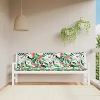 Cuscini Panca da Giardino 2pz Multicolore 200x50x7cm in Tessuto 361749