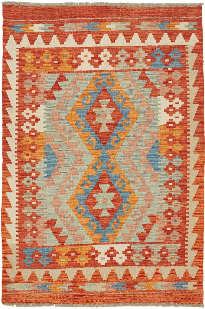 Kilim Tappeto orientale 90x130 (Pakistan) Tessuto A Mano