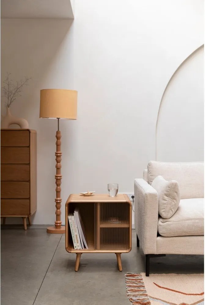 Tavolino in legno massiccio 40x50 cm Rise – Zuiver