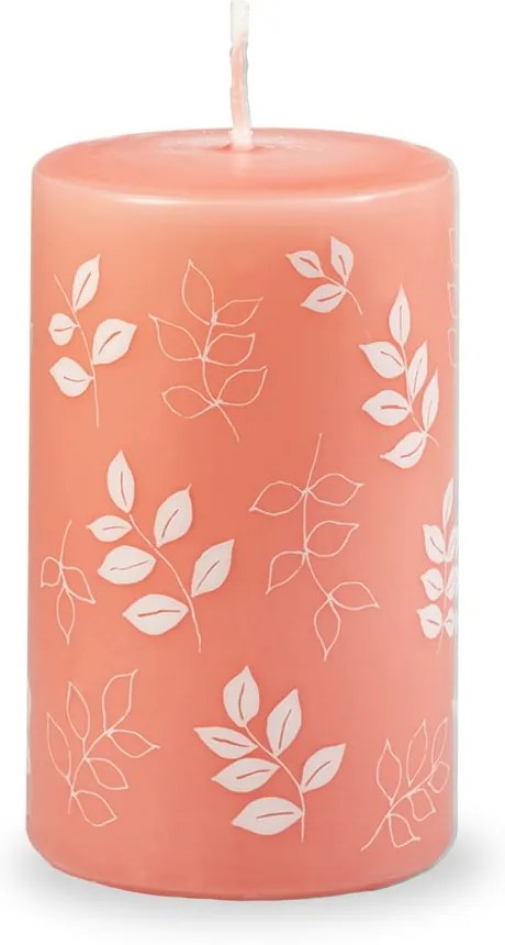 Candela arancione e rosa, tempo di combustione 40 h Pure Beauty - Unipar