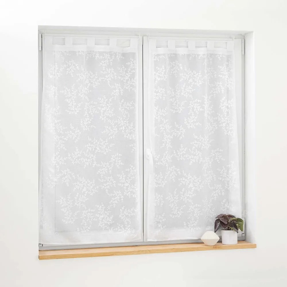 Set di 2 tende in voile bianco 60x120 cm Karla - douceur d'intérieur