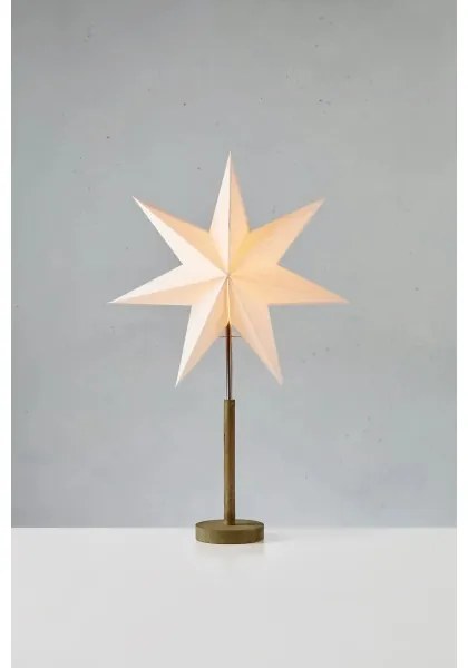 Markslöjd 706214- Decorazione natalizia. SPERANZA 1xE14/6W/230V Ø 45 cm pino/crema.