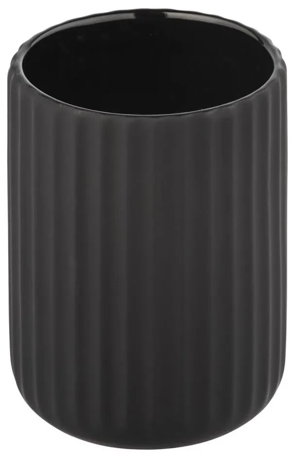 WENKO 24803100 - Bicchiere BELLUNO 8x11 cm nero