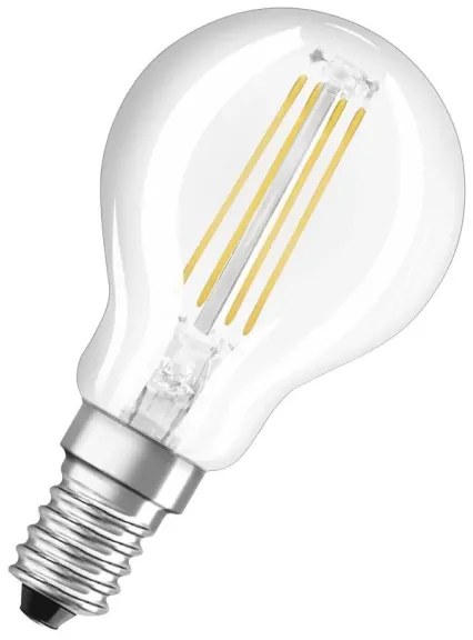 Lampadina LED FILAMENT P40 E14/4W/230V 4000K - Osram
