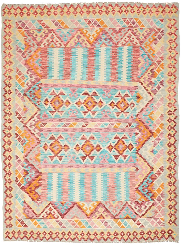Kilim Tappeto 190 x 250 (Pakistan) Tessuto A Mano