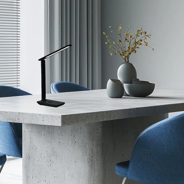 Lampada da tavolo LED dimmerabile POST LED/5W/5V 3000-6500K nera